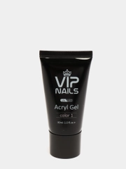 Акригель светоотражающий серебро vipnails акрил гель полигель poly gel 30 грамм