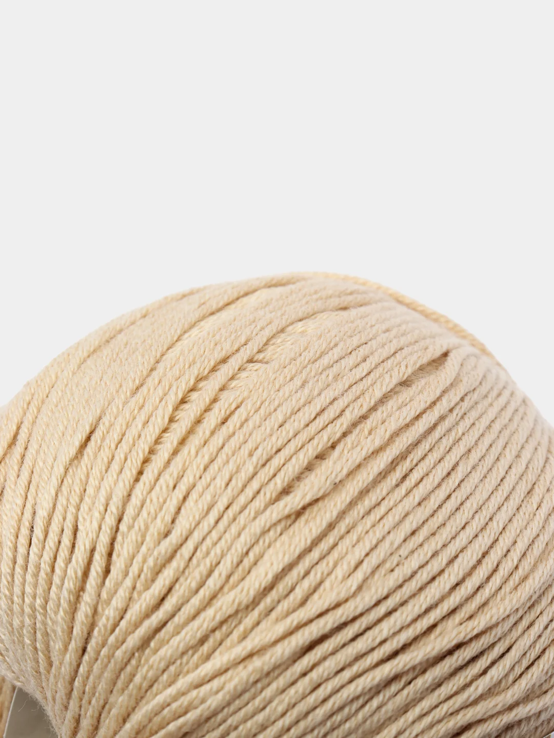 Бежевый пряжа YarnArt Baby cotton, 50 г, 165 м, акрил и хлопок