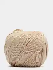 Бежевый пряжа YarnArt Baby cotton, 50 г, 165 м, акрил и хлопок