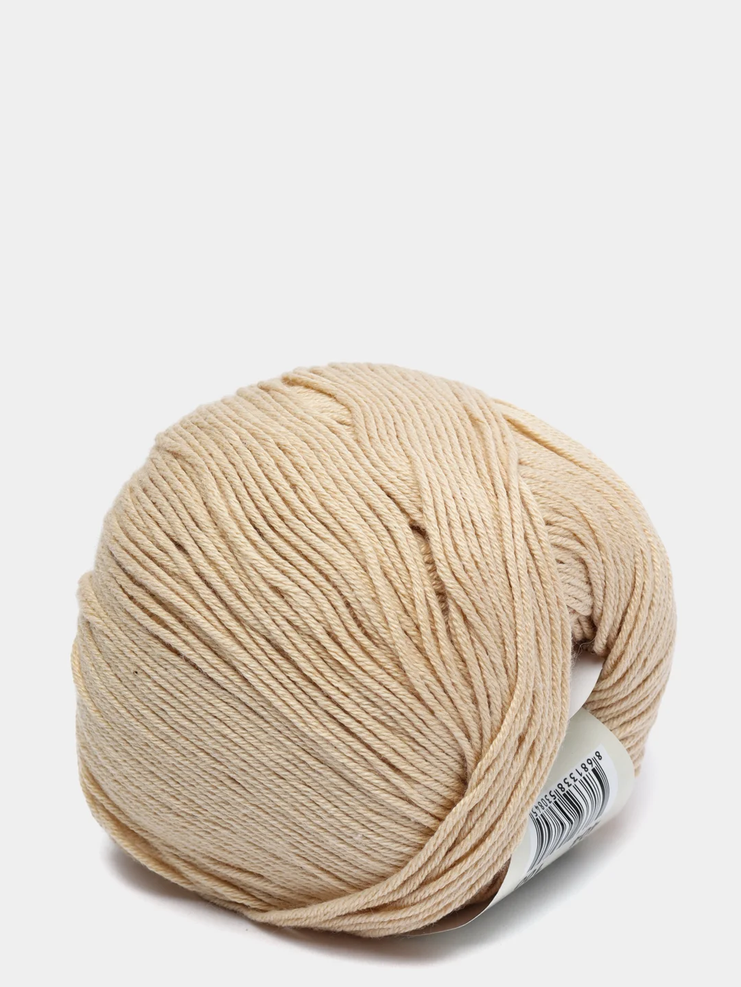 Бежевый пряжа YarnArt Baby cotton, 50 г, 165 м, акрил и хлопок