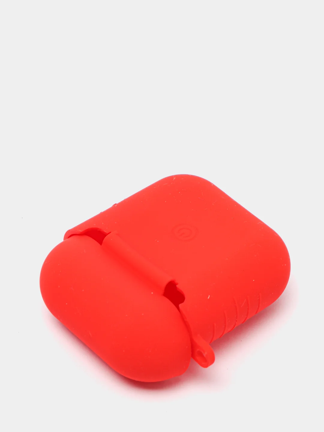 Красный чехол силиконовый для Airpods 1/2