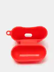 Красный чехол силиконовый для Airpods 1/2