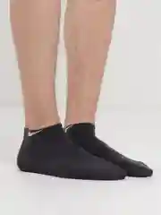 Угольный носки короткие унисекс
