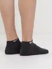 Угольный носки короткие унисекс