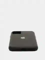 Черный чехол Silicone Case для iPhone 11 с закрытым низом
