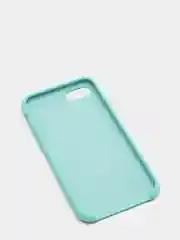Оливковый чехол Silicone Case для iPhone 7, 8, SE 2020, с открытым низом