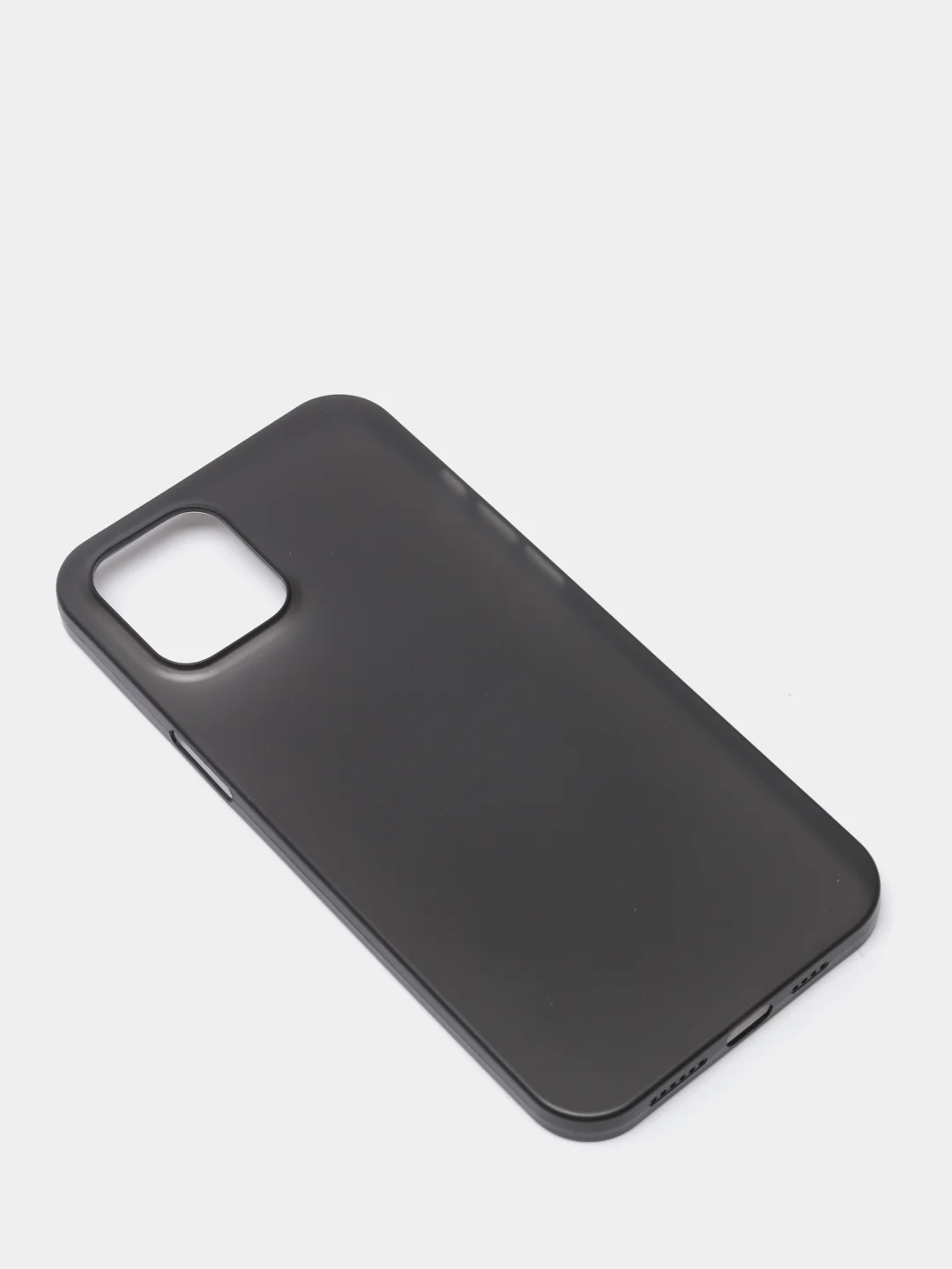 Черный чехол прозрачный матовый iPhone X XS 11 12 Max Pro mini Айфон