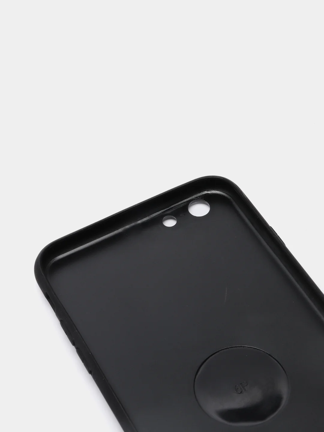 Серый чехол для iPhone с медведем