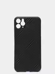 Черный силиконовый чехол iPhone 11 / 11 Pro / 11 Pro Max