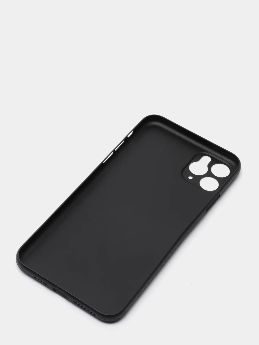 Черный силиконовый чехол iPhone 11 / 11 Pro / 11 Pro Max