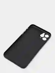 Черный силиконовый чехол iPhone 11 / 11 Pro / 11 Pro Max