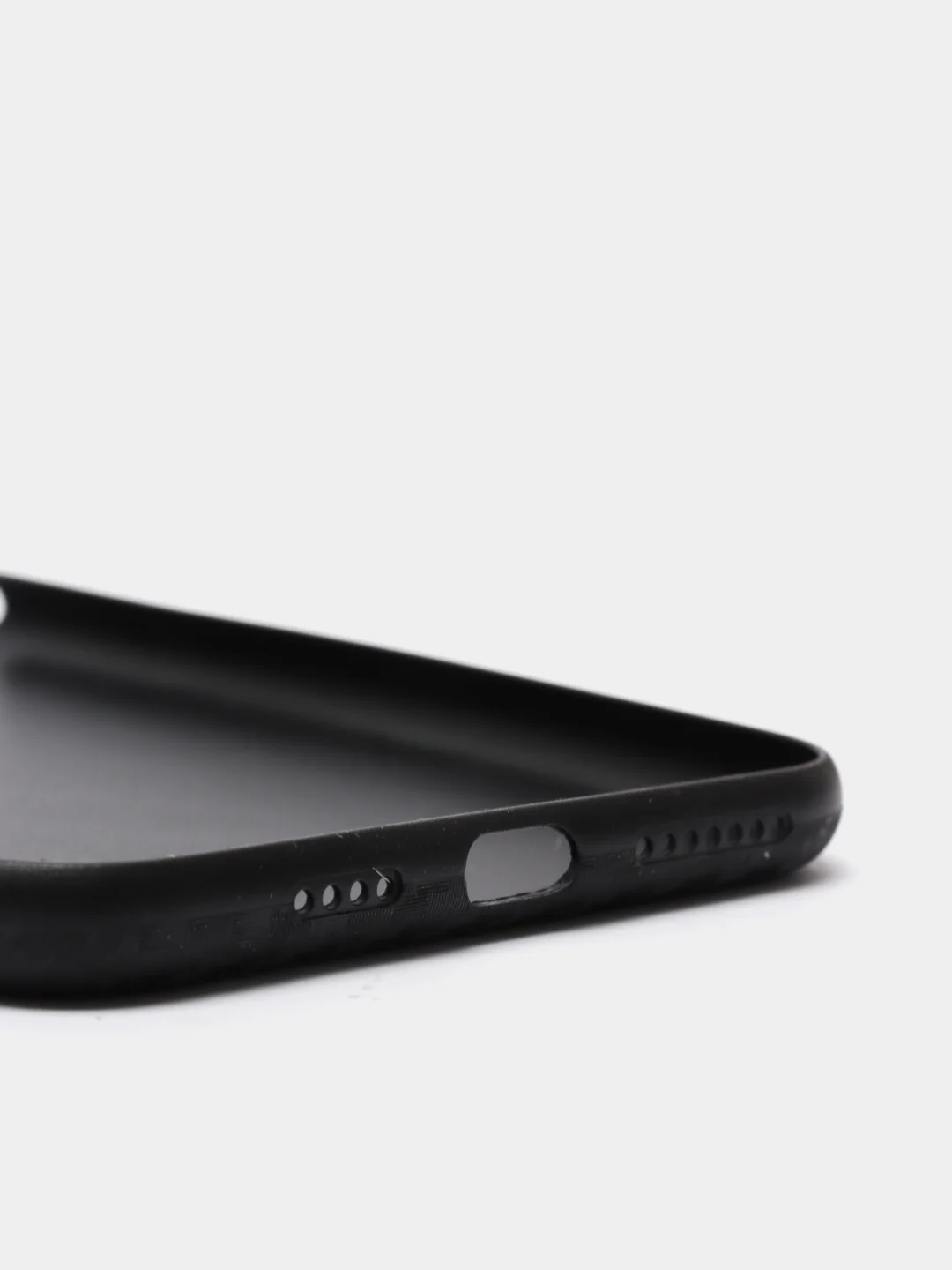 Черный силиконовый чехол iPhone 11 / 11 Pro / 11 Pro Max