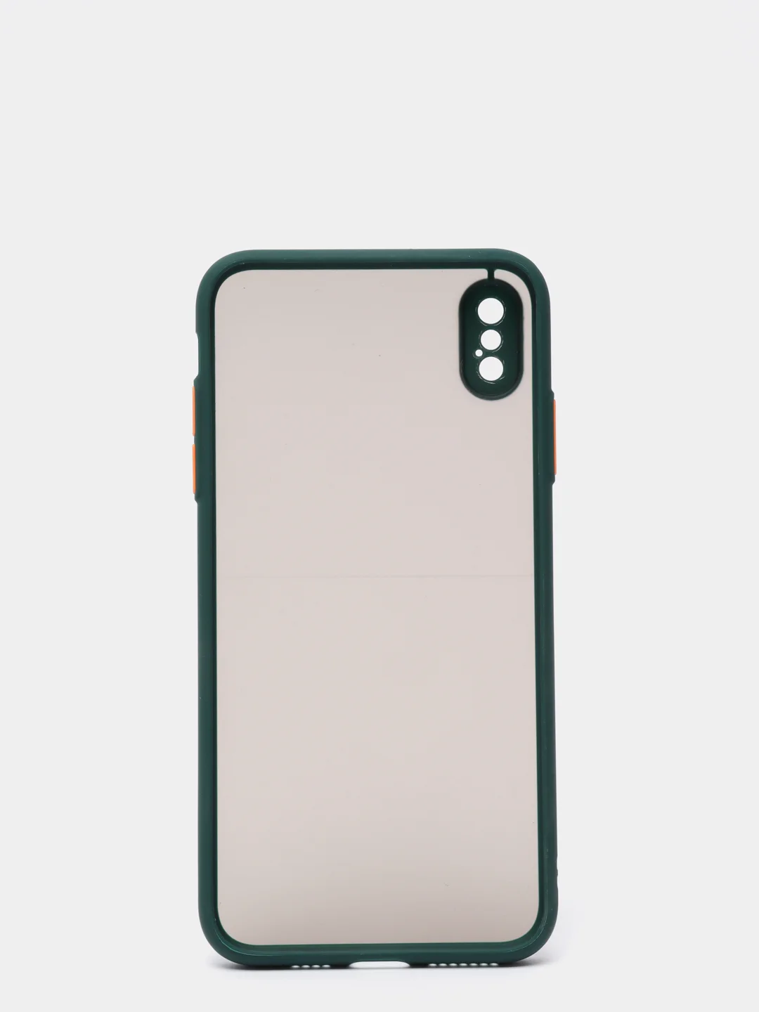 Зеленый силиконовый противоударный чехол для Iphone XS MAX
