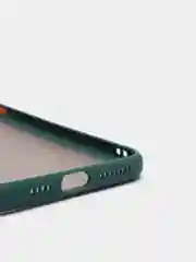 Зеленый силиконовый противоударный чехол для Iphone XS MAX