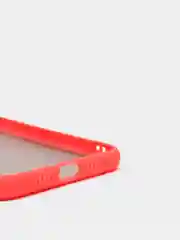 Красный силиконовый противоударный чехол для Iphone XS MAX