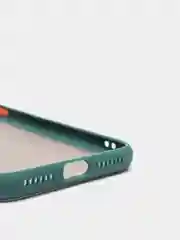 Зеленый силиконовый противоударный чехол для Iphone X/XS