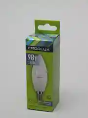 Лампа светодиодная Ergolux Е14, 9 Вт, "Свеча" LED-C35-9W-E14