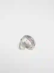 Серебряный кольцо со змеей, с регулируемым размером, на Новый Год, год Змеи