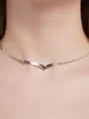 Серебряный цепь змеиная кость,женская цепь на шею,цепь змея