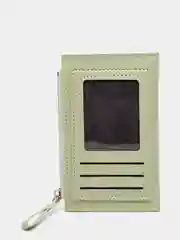 Мятный компактный кошелек, кардхолдер из не натуральной кожи