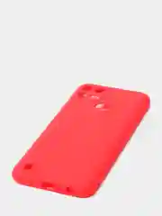 Красный чехол для Realme C21Y цветной матовый