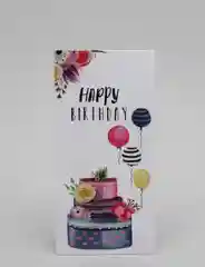 Фиолетовый конверт для денег