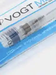Немецкий шприц 2 (2,5) мл с иглой, Vogt Medical Германия индивидуальная упаковка 10 шт.