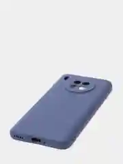Синий чехол для Huawei Honor 50 Lite цветной матовый