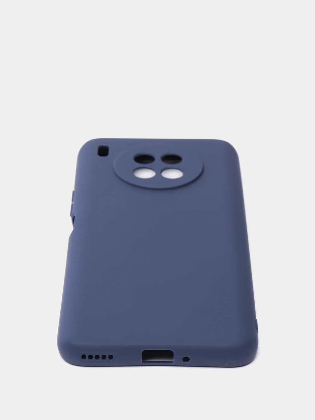 Синий чехол для Huawei Honor 50 Lite цветной матовый