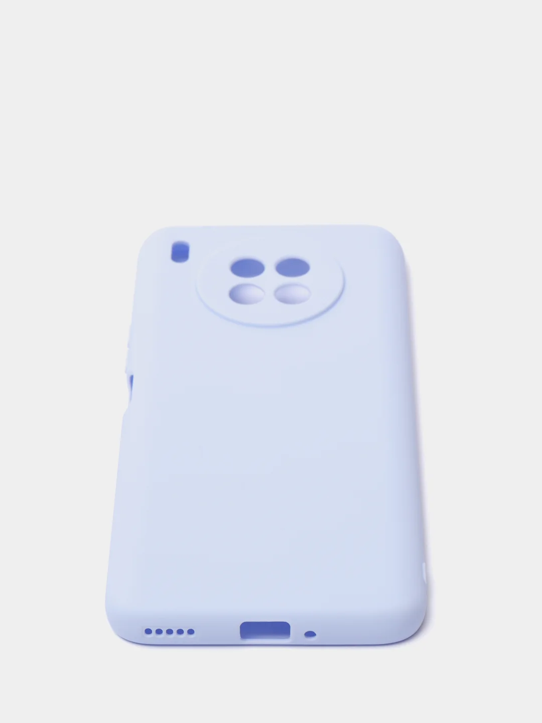 Светло-синий чехол для Huawei Honor 50 Lite цветной матовый