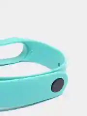 Бирюзовый ремешок силиконовый для Xiaomi Mi Band 5, Xiaomi Mi Band 6