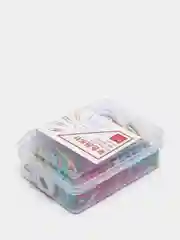 Канцелярские скрепки, цветные
