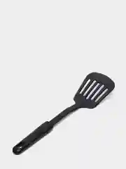 Лопатка кухонная с прорезями Vetta Black, жаропрочный нейлон