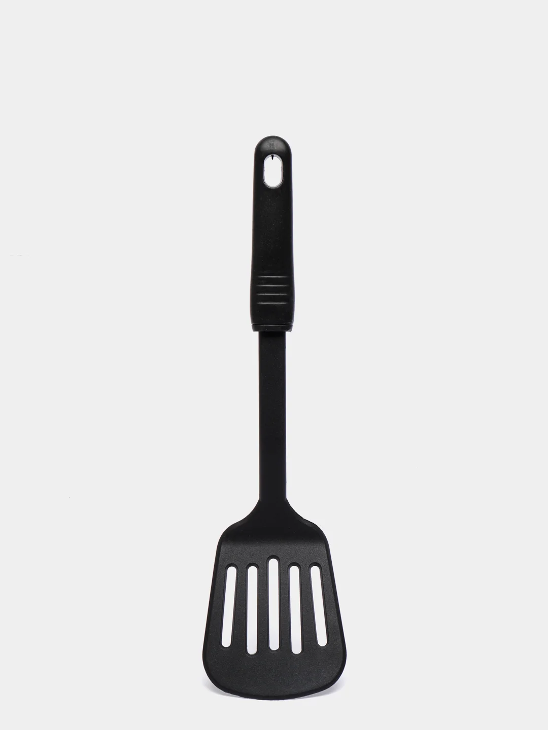 Лопатка кухонная с прорезями Vetta Black, жаропрочный нейлон