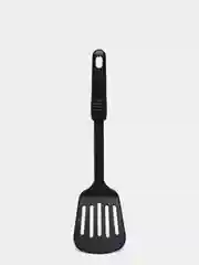 Лопатка кухонная с прорезями Vetta Black, жаропрочный нейлон