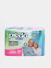 Одноразовые подгузники для взрослых Predo Adult, размер L, 30 штук
