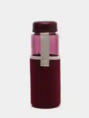 Бордовый my bottle в термочехле