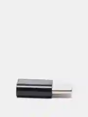 Серый переходник адаптер micro usb type c