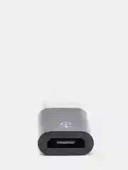 Серый переходник адаптер micro usb type c