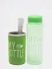 Бордовый my bottle в термочехле