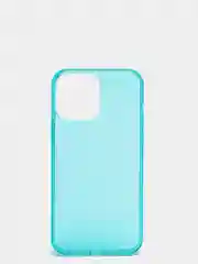 Бирюзовый чехол защитный силиконовый плотный с закрытым низом для iPhone 13 / Pro / Pro Max / mini