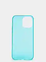 Бирюзовый чехол защитный силиконовый плотный с закрытым низом для iPhone 13 / Pro / Pro Max / mini