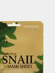 Черный тканевая маска для лица Baroness