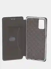 Черный чехол книжка Samsung Galaxy A03s, Самсунг