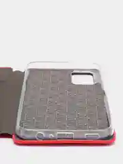 Красный чехол книжка Samsung Galaxy A03s, Самсунг