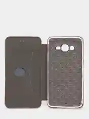 Золотой чехол книжка на Samsung Grand Prime, G530 / J2 Prime