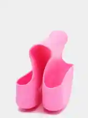 Розовый силиконовый кухонный держатель для губок