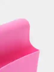 Розовый силиконовый кухонный держатель для губок