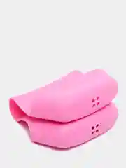 Розовый силиконовый кухонный держатель для губок
