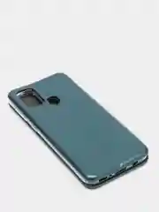 Зеленый чехол книжка для Samsung M31, Самсунг М31
